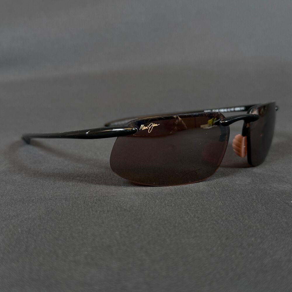Maui Jim MJ-409-02 61 15-130 Black Sunglasses Made in Japan Only Frame